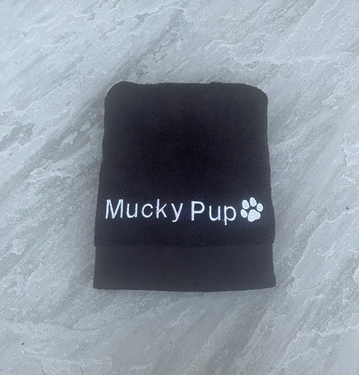 'Mucky Pup' Pet Towel - Embroidered