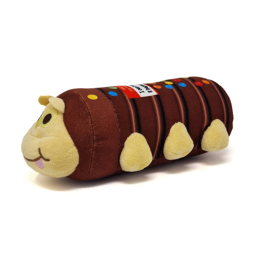 Caterpillar cake dog toy for a dog's birthday party from Duke & Milo