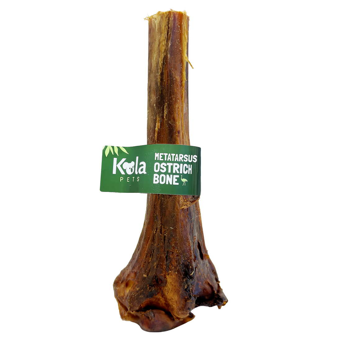 A natural ostrich bone dog chew for a quiet Wimbledon afternoon
