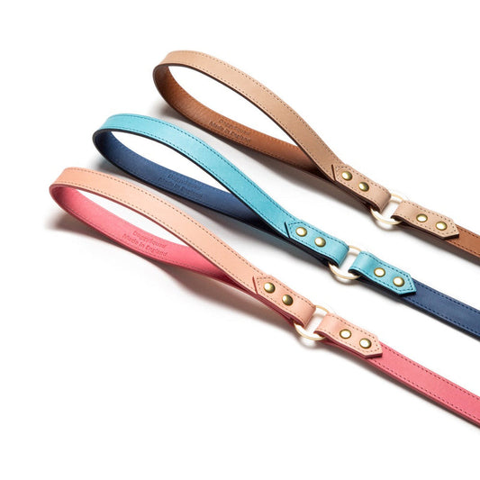 Timeless Dog City Lead in handmade Italian leather — a Duke & Milo dog walking accessory