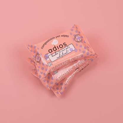 Adios Plastic - 🌱 Compostable Pet Wipes 🐶🐾