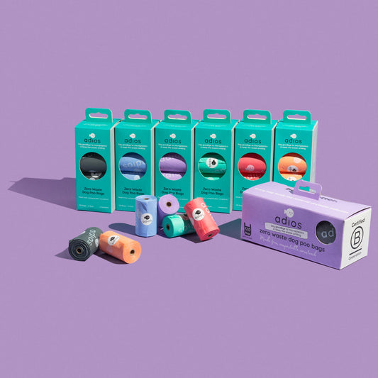 Adios Plastic - Compostable Dog Poo Bags