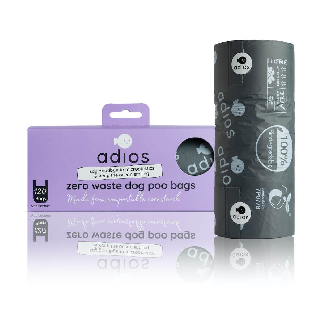Adios Plastic - Compostable Dog Poo Bags
