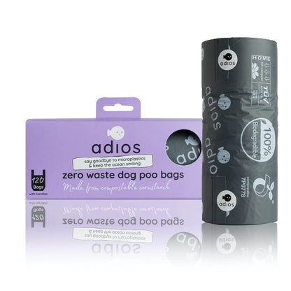 Adios Plastic - Compostable Dog Poo Bags