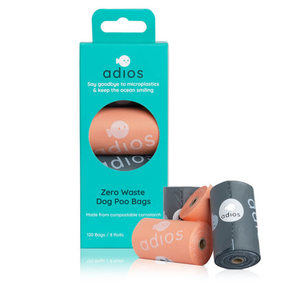 Adios Plastic - Compostable Dog Poo Bags