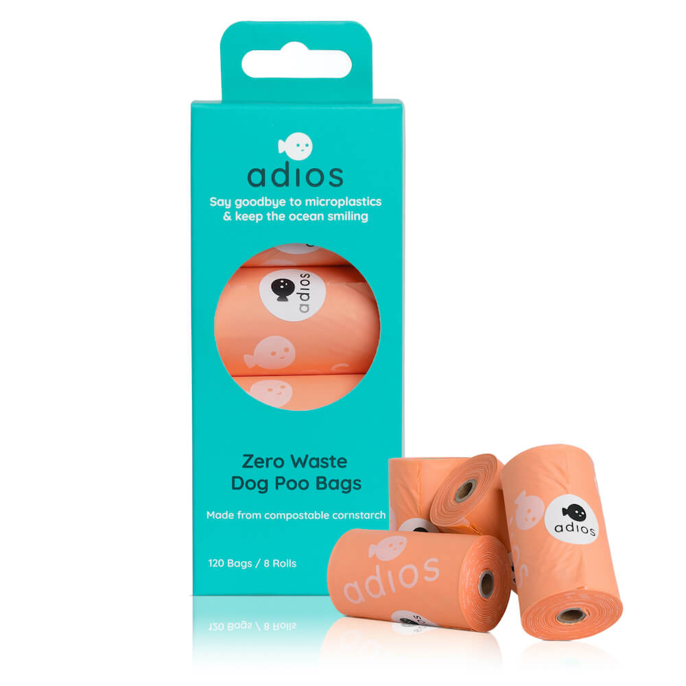 Adios Plastic - Compostable Dog Poo Bags