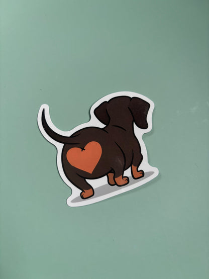 Dachshund stickers by The Bonnie Hound – a fun gift for sausage dog lovers | Duke & Milo