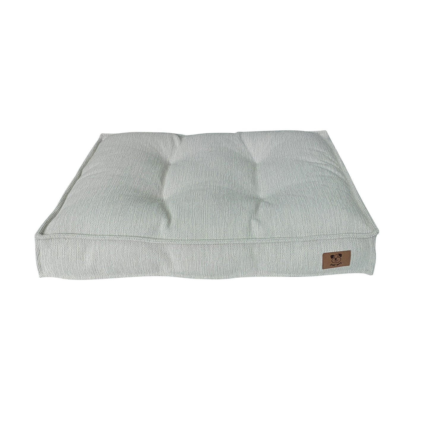 Pet Wiz padded dog bed viewed from the front