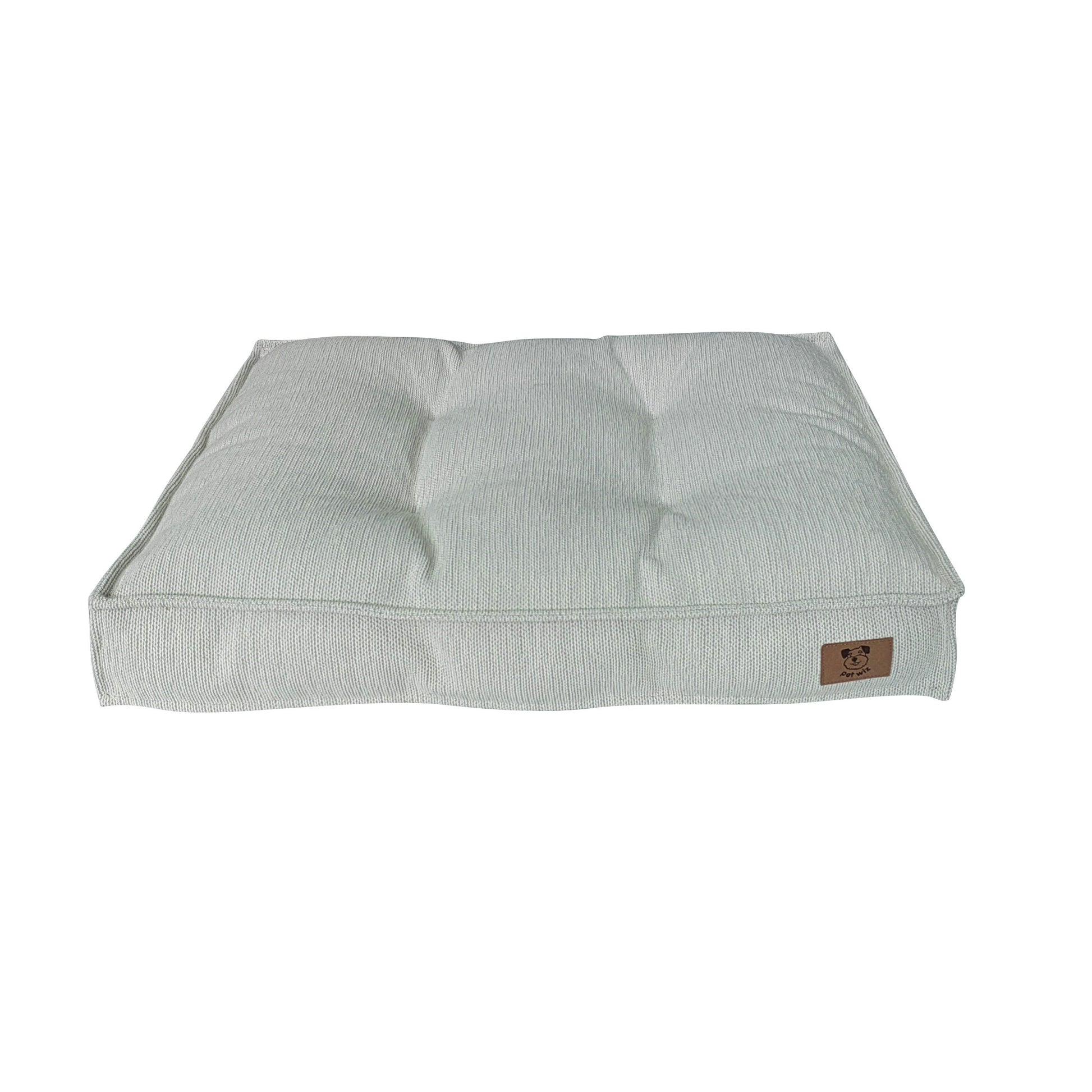 Pet Wiz padded dog bed viewed from the front
