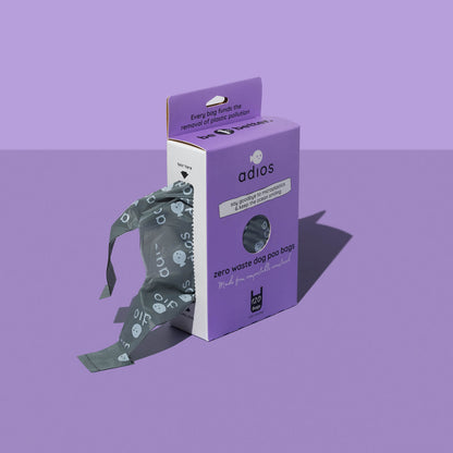 Adios Plastic - Compostable Dog Poo Bags