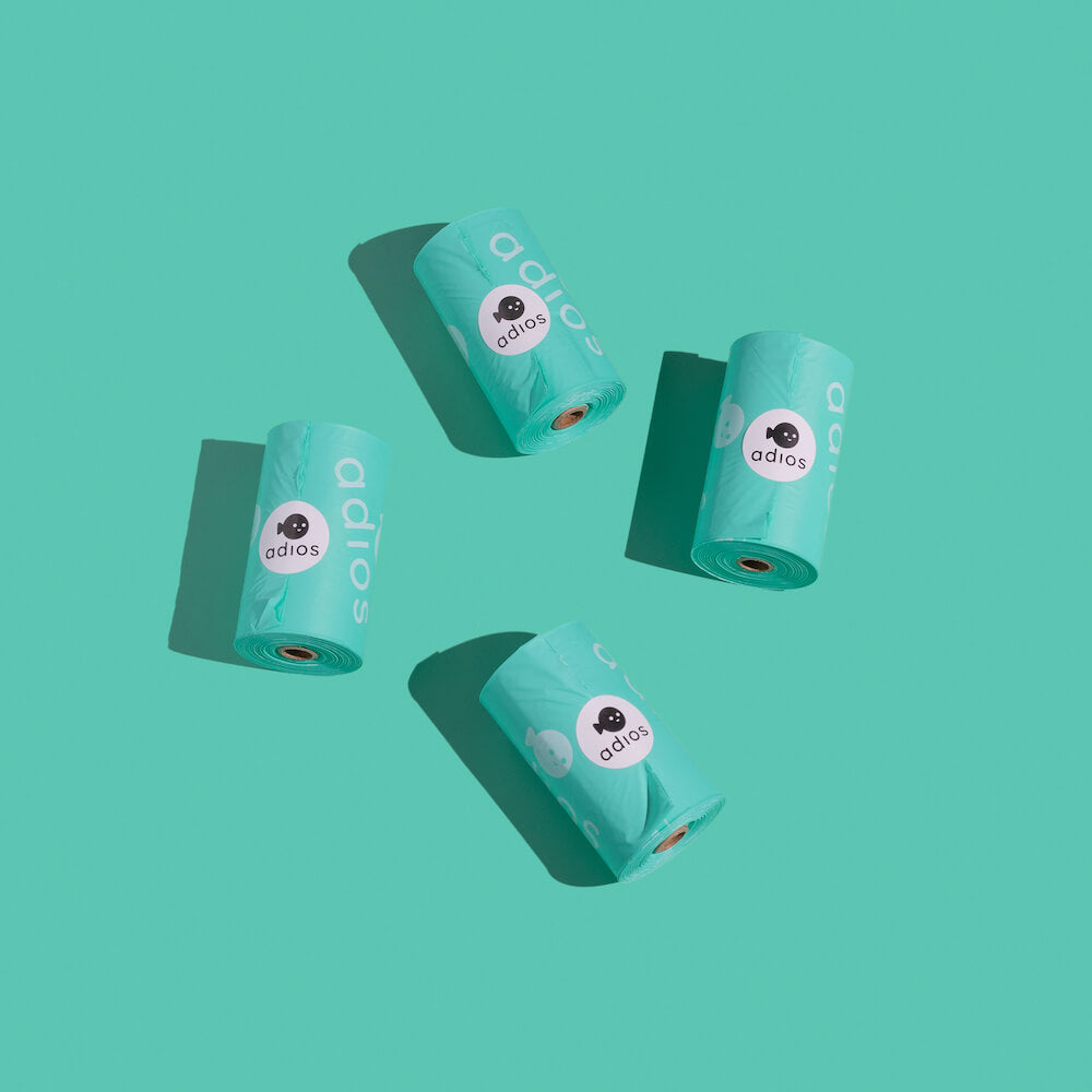 Adios Plastic - Compostable Dog Poo Bags
