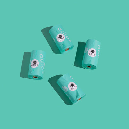 Adios Plastic - Compostable Dog Poo Bags