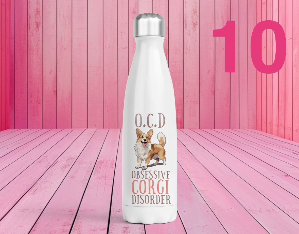 Personalised Thermal Stainless Steel Bottle - 500ml