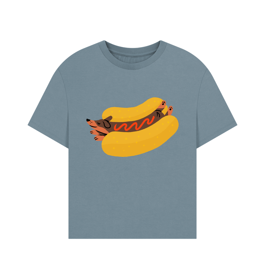 Stone Blue The Hot Dog Tee