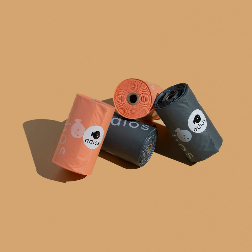 Adios Plastic - Compostable Dog Poo Bags