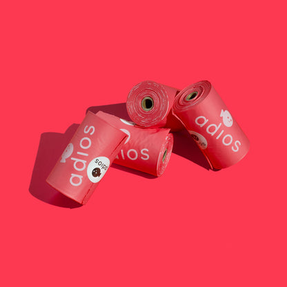 Adios Plastic - Compostable Dog Poo Bags