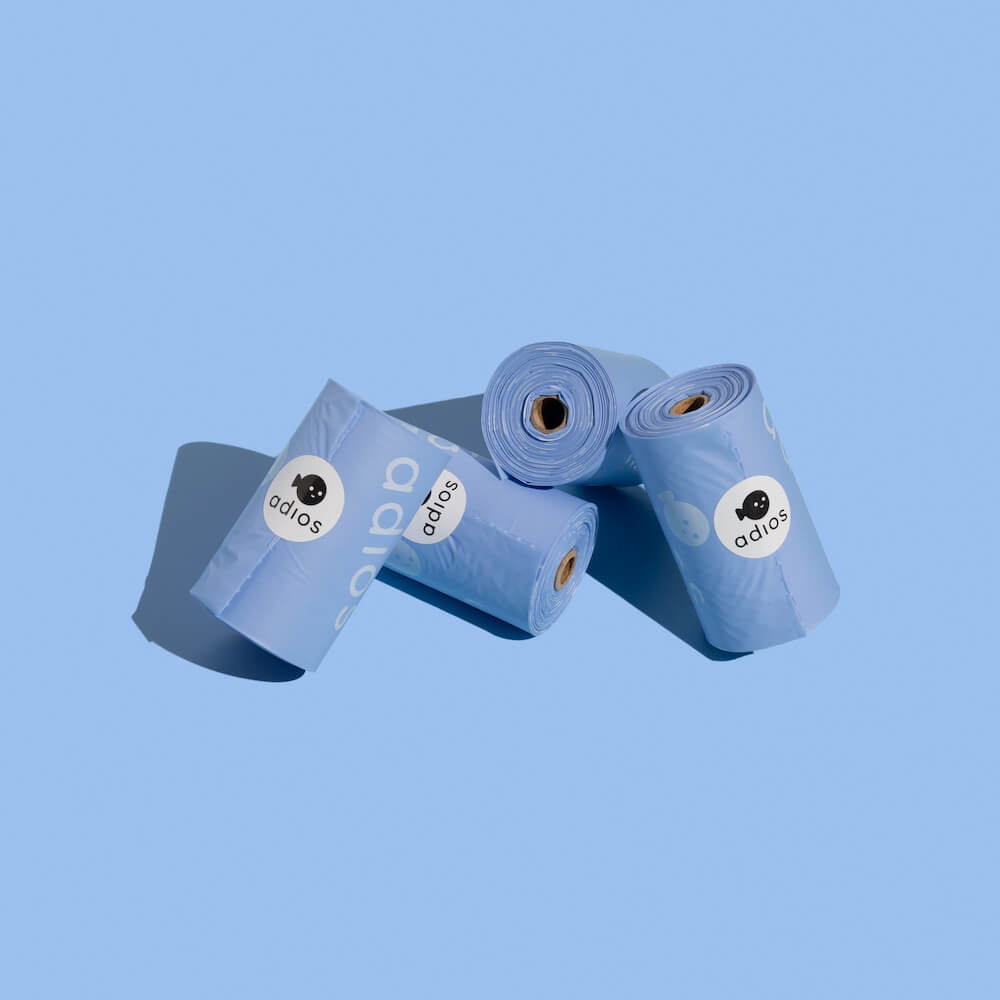 Adios Plastic - Compostable Dog Poo Bags