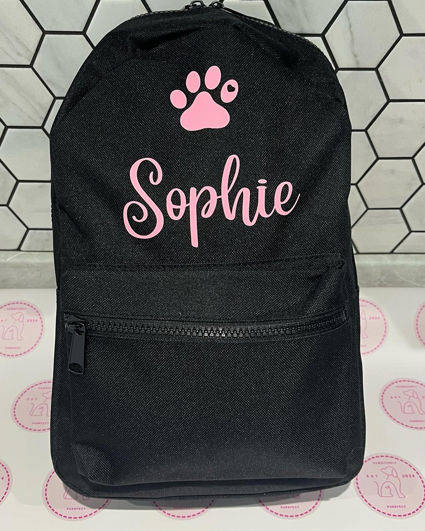 Personalised Mini Backpacks