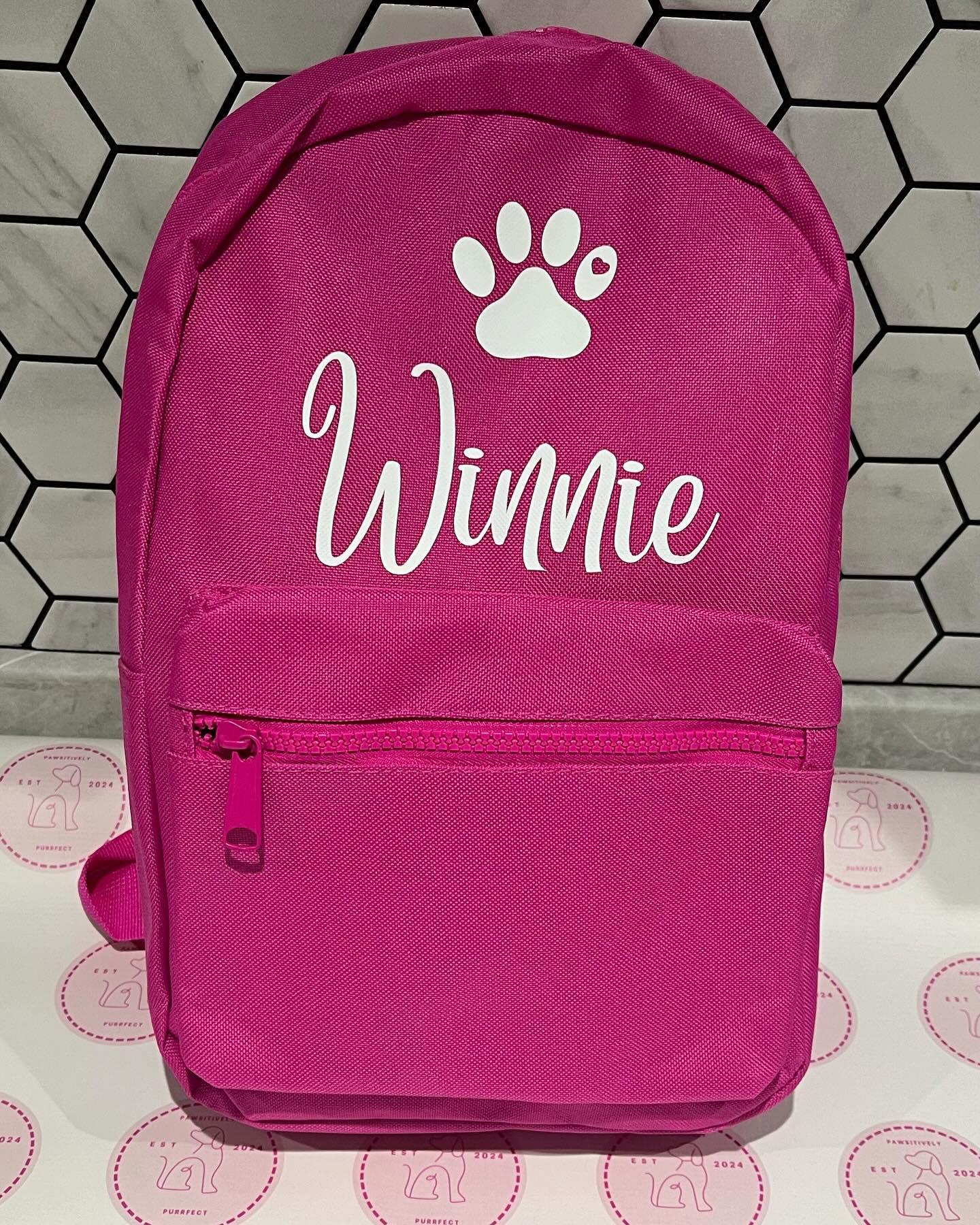Personalised Mini Backpacks