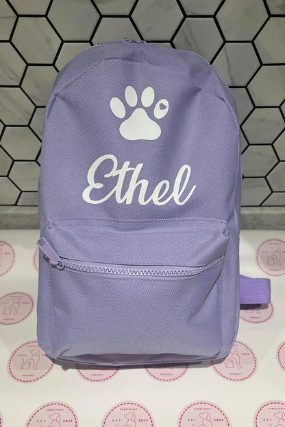 Personalised Mini Backpacks