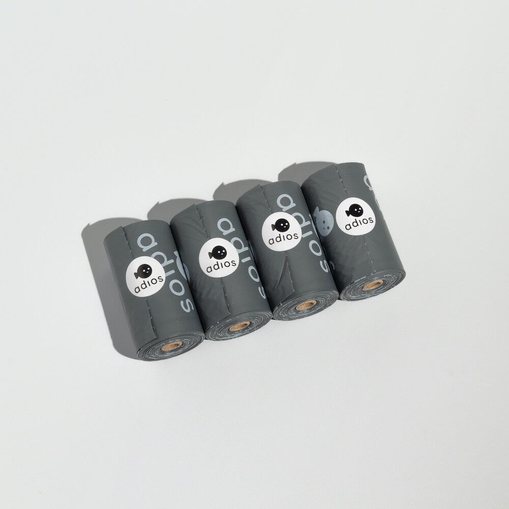 Adios Plastic - Compostable Dog Poo Bags