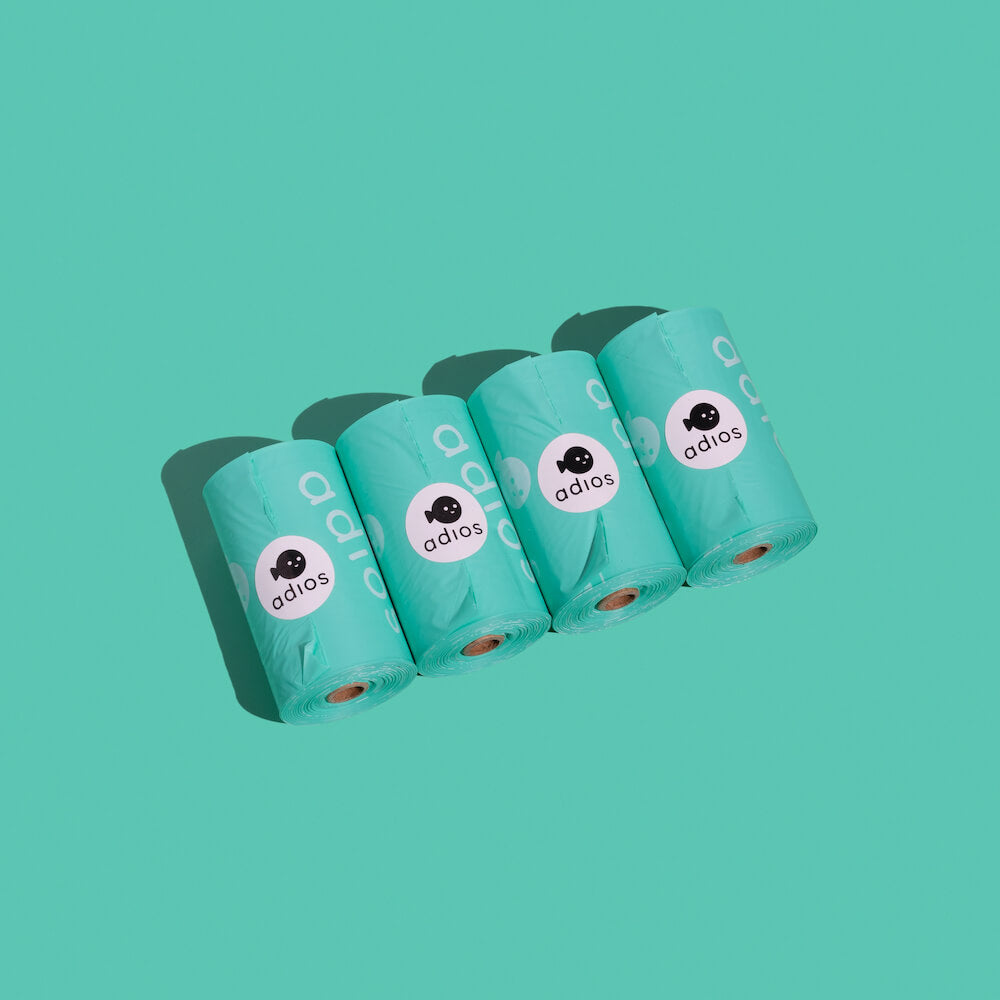 Adios Plastic - Compostable Dog Poo Bags