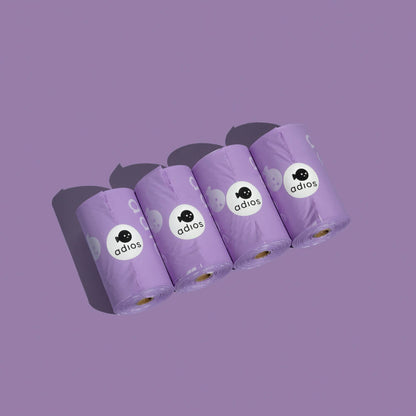 Adios Plastic - Compostable Dog Poo Bags