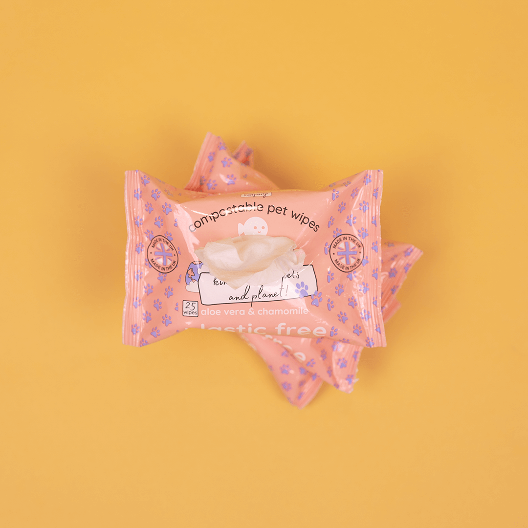 Adios Plastic - 🌱 Compostable Pet Wipes 🐶🐾