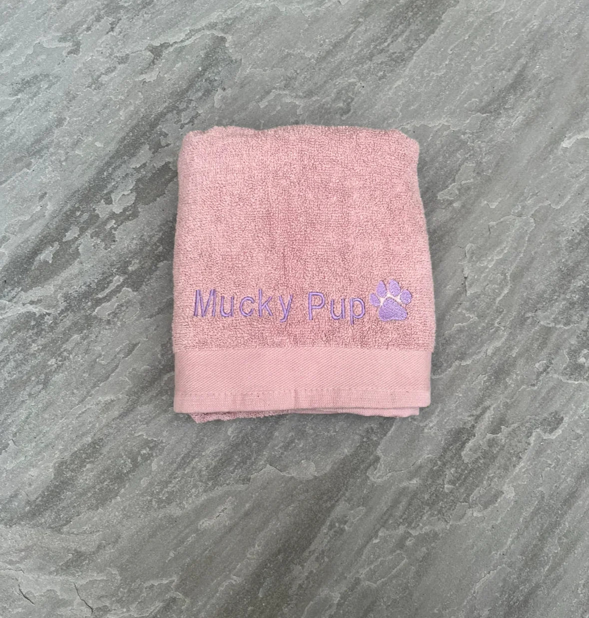 'Mucky Pup' Pet Towel - Embroidered