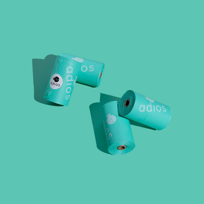 Adios Plastic - Compostable Dog Poo Bags