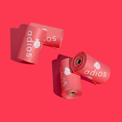 Adios Plastic - Compostable Dog Poo Bags