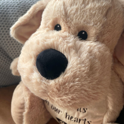 Pet memorial teddy by The Lovely Keepsake Company