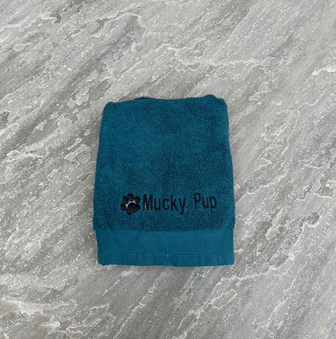 'Mucky Pup' Pet Towel - Embroidered