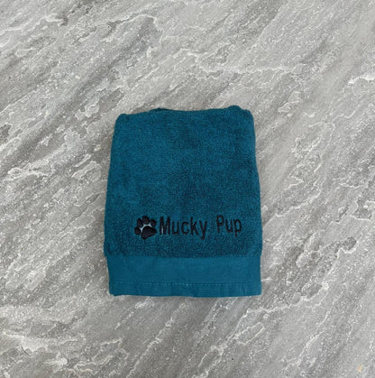 'Mucky Pup' Pet Towel - Embroidered