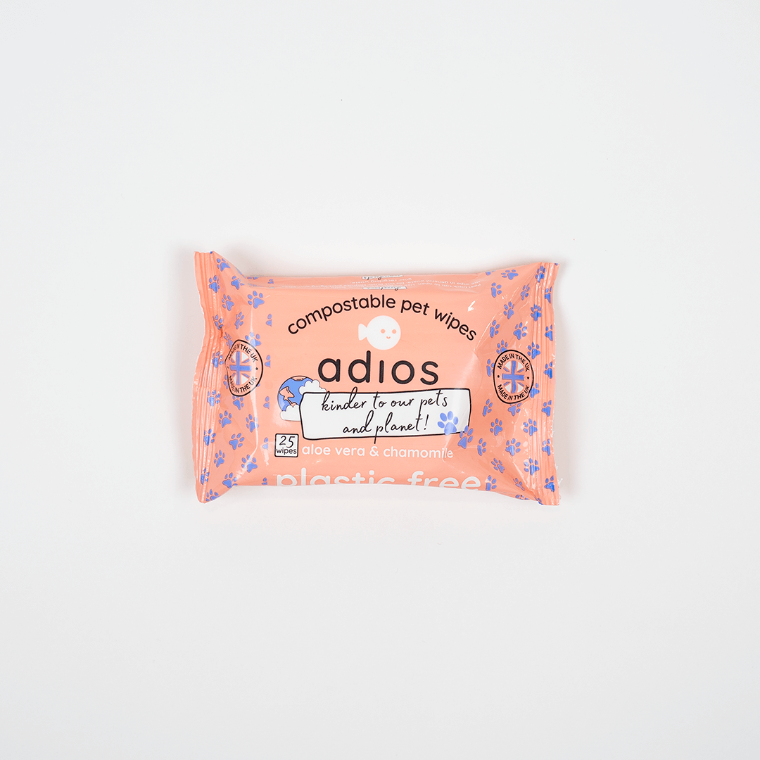 Adios Plastic - 🌱 Compostable Pet Wipes 🐶🐾