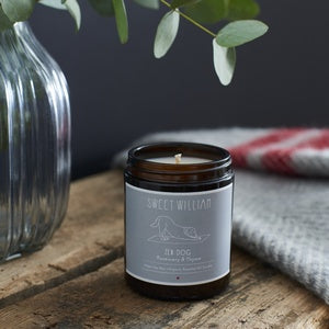 Sweet William Zen Dog candle – dog-lover home fragrance gift | Duke & Milo