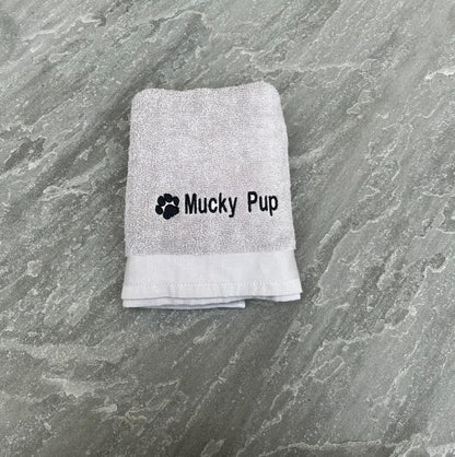 'Mucky Pup' Pet Towel - Embroidered