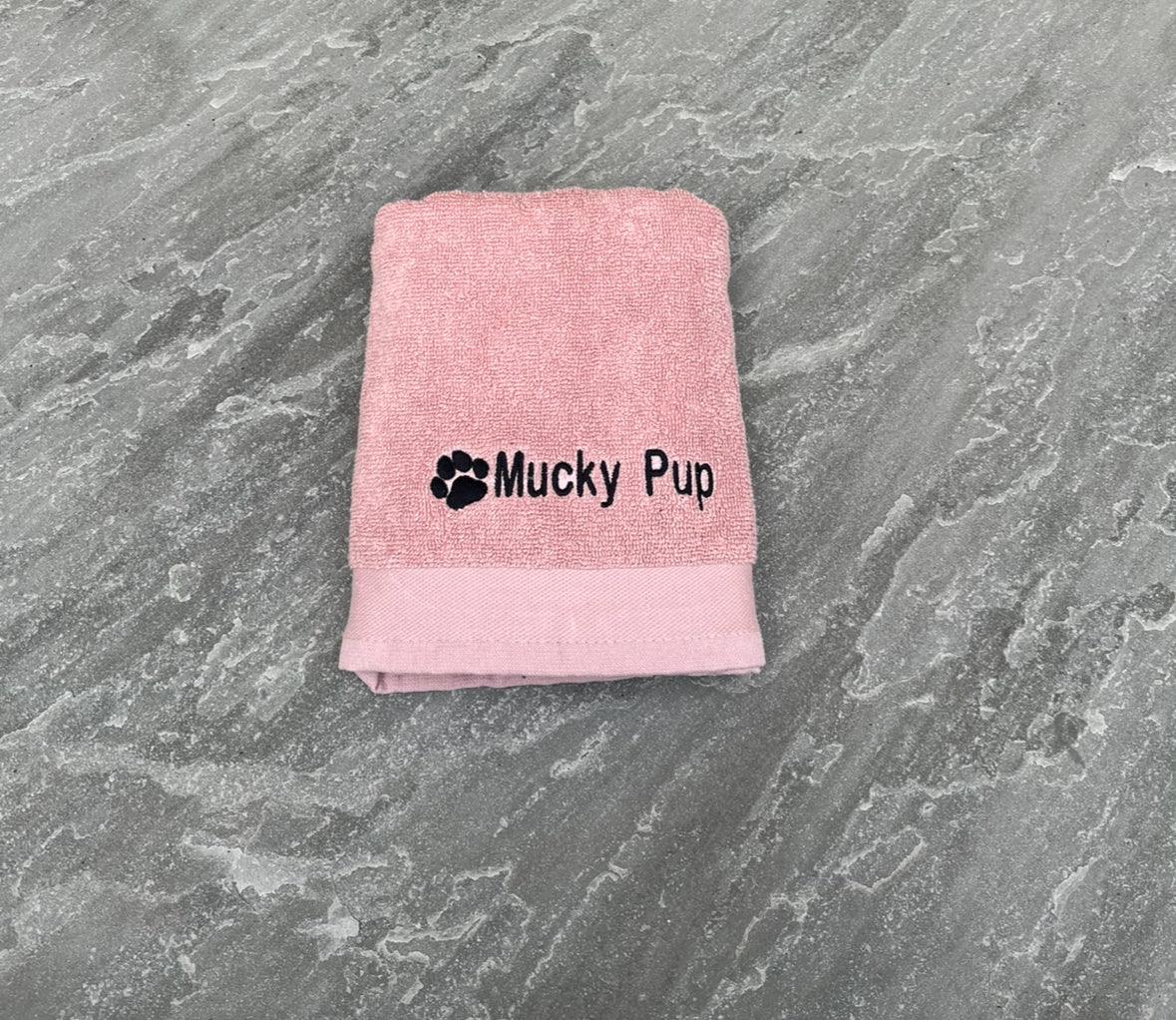 'Mucky Pup' Pet Towel - Embroidered