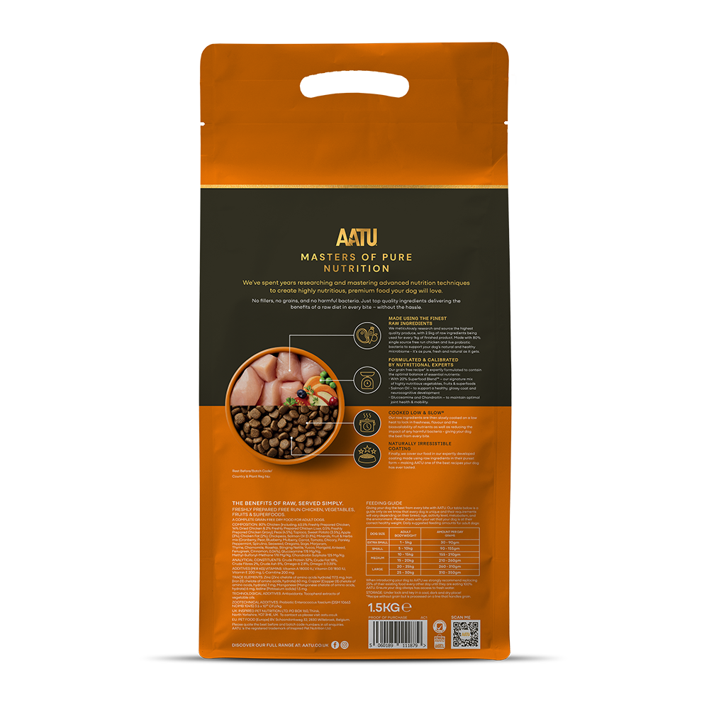 AATU - Free Run Chicken Dry Dog Food