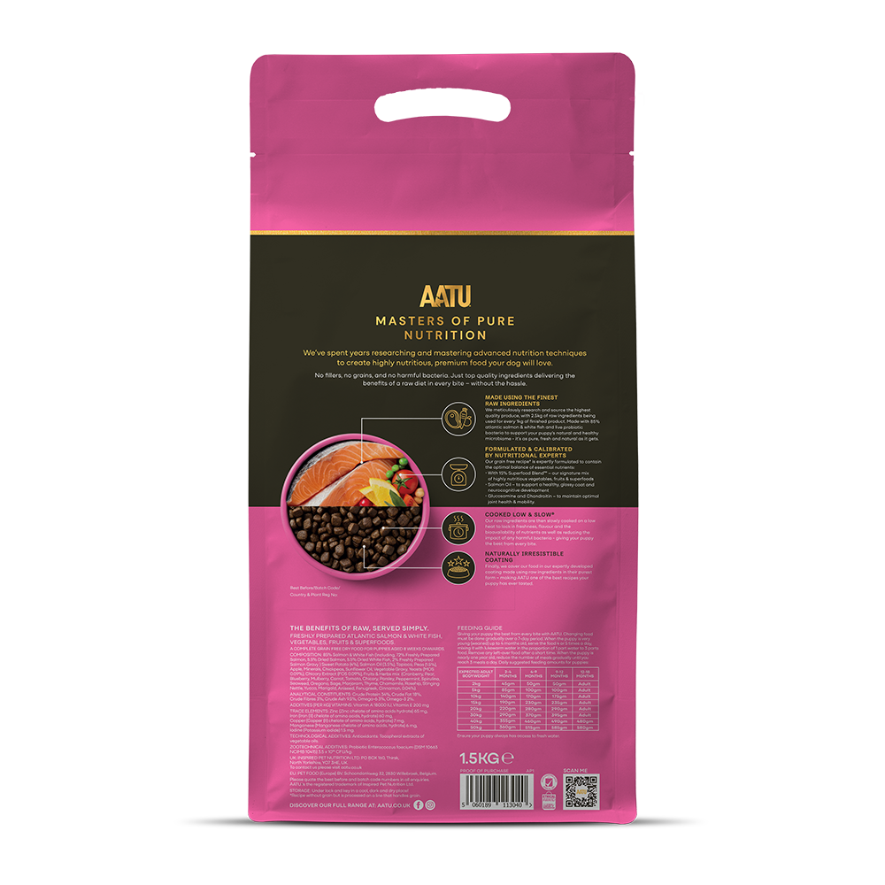 AATU - Salmon Dry Food for Puppies