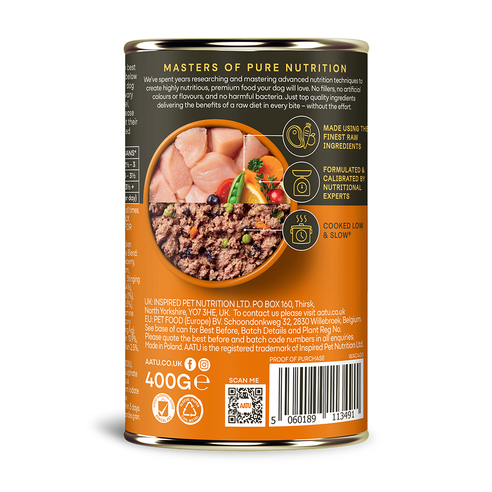 AATU - Chicken Wet Dog Food