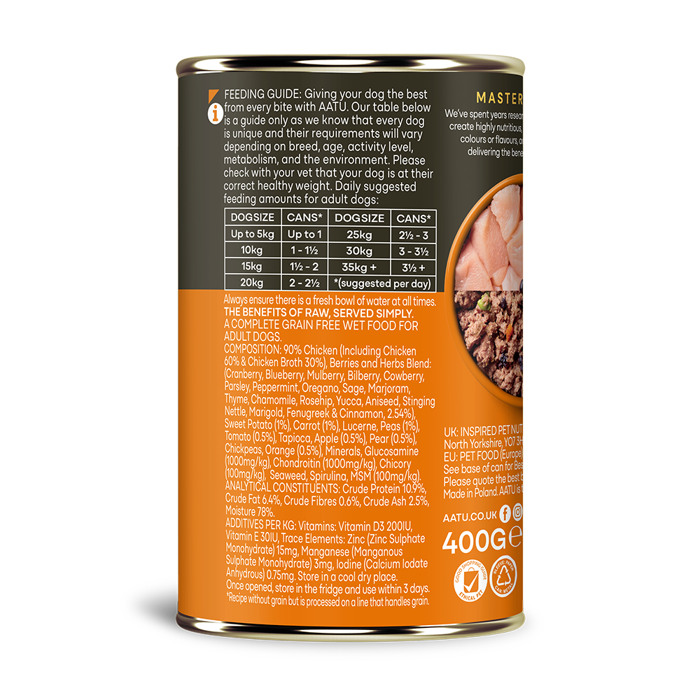 AATU - Chicken Wet Dog Food