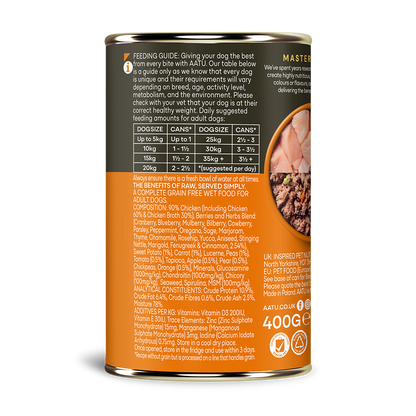 AATU - Chicken Wet Dog Food