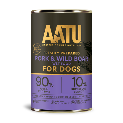 AATU - Pork & Wild Boar Wet Dog Food
