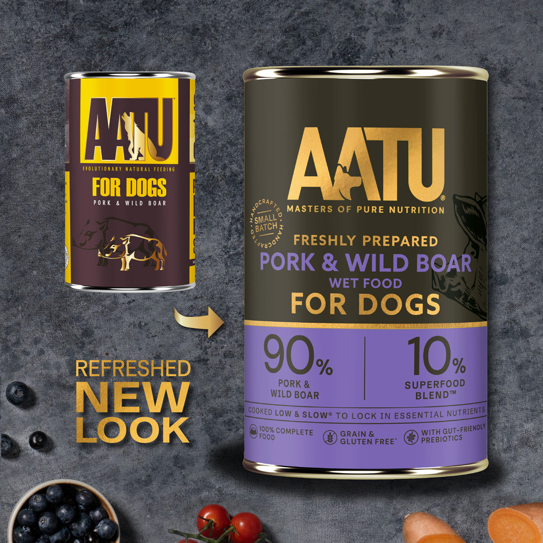 AATU - Pork & Wild Boar Wet Dog Food