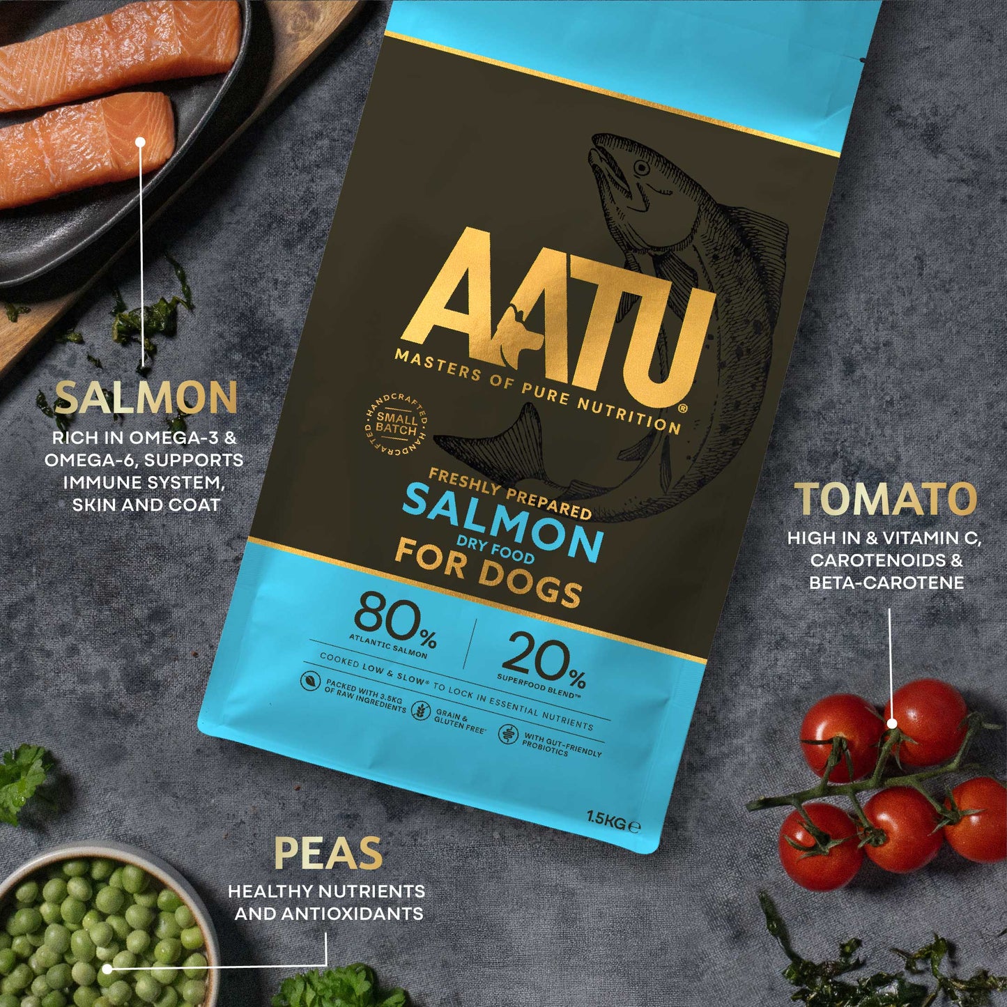 AATU - Salmon Dry Dog Food
