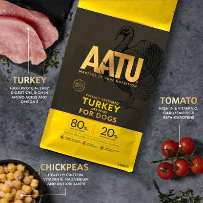AATU - Free Run Turkey Dry Dog Food