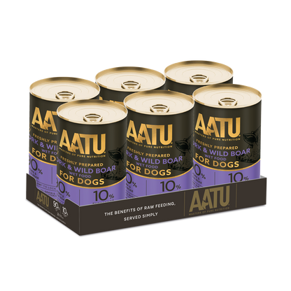 AATU - Pork & Wild Boar Wet Dog Food
