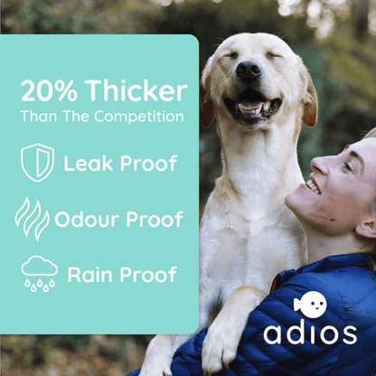Adios Plastic - Compostable Dog Poo Bags