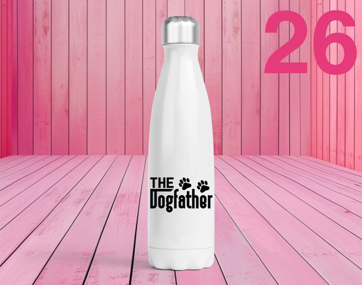 Personalised Thermal Stainless Steel Bottle - 500ml